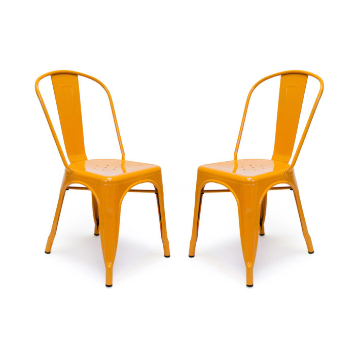 Galvanized Steel Chair – Set of 2